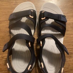 Navy or Dark Blue Easy Spirit Sandals